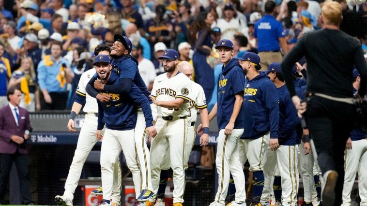 brewers-stun-dodgers,-2-1,-in-nlcs-game-1-as-la’s-offense-flops-with-runners-in-scoring-position