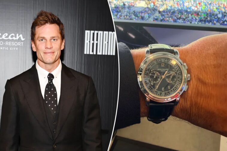 tom-brady-flashes-rare-$160k-patek-philippe-watch-for-49ers-seahawks-game