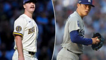 brewers-vs.-dodgers-prediction:-expect-an-nlcs-game-2-pitcher’s-duel-monday