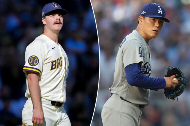brewers-vs.-dodgers-prediction:-expect-an-nlcs-game-2-pitcher’s-duel-monday