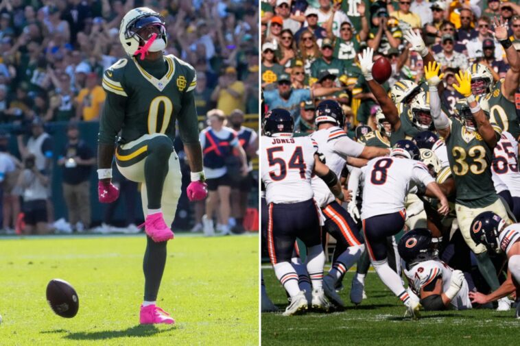 bears-kicker-cairo-santos-attempted-cheap-shot-on-packers’-matthew-golden-as-rivalry-heats-up