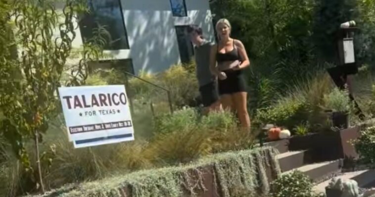 watch:-fireworks-as-black-student-and-talarico-voters-meet-–-begin-hating,-attacking-each-other-in-seconds