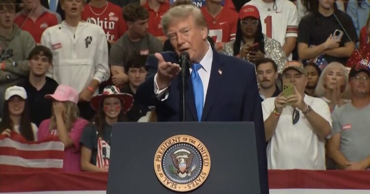 watch-live:-trump-holds-midterm-rally-for-husted-and-ramaswamy-in-youngstown,-ohio-–-7-pm-et