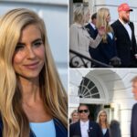 new-white-house-press-secretary-katie-zacharia-spotted-as-trump-departs-for-ohio-rally-–-with-jake-paul-and-jon-gruden 