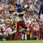 malik-nabers-looks-like-a-defensive-nightmare-again-as-giants-satisfy-his-target-appetite
