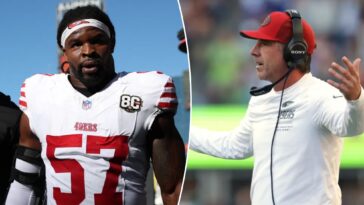 kyle-shanahan-sounds-off-on-nfl’s-decision-to-crackdown-on-dre-greenlaw-after-ejection