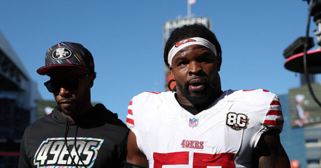 watch:-49ers’-dre-greenlaw-ejected-after-head-butt-in-wild-scene