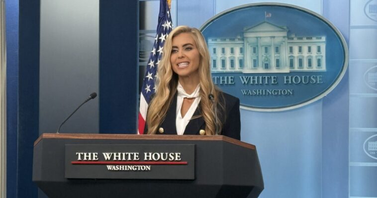 watch-live:-katie-zacharia-holds-first-white-house-press-briefing-–-9:30-am-et