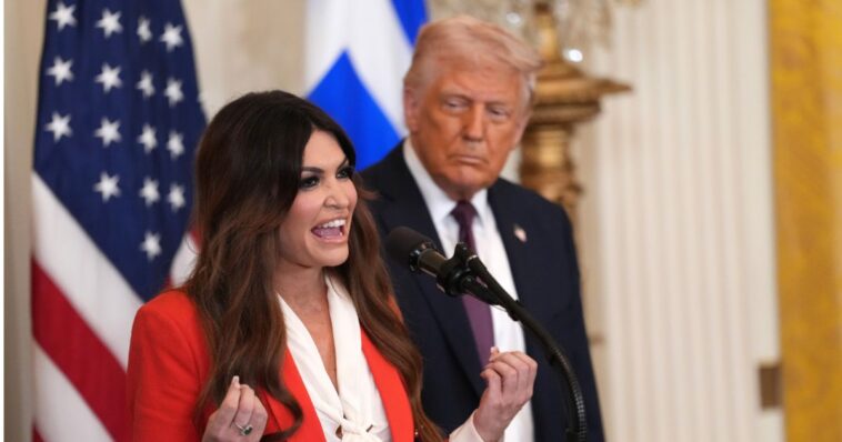 trump-goes-on-the-record-about-kimberly-guilfoyle-situation:-‘we’re-not-happy’