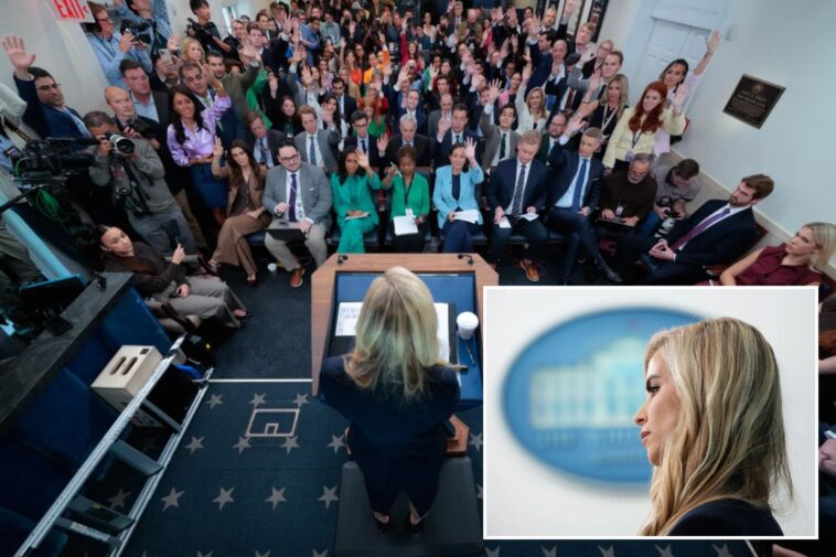 katie-zacharia-visibly-‘nervous’-in-first-white-house-press-briefing-as-she-pulls-plug-after-just-14-minutes