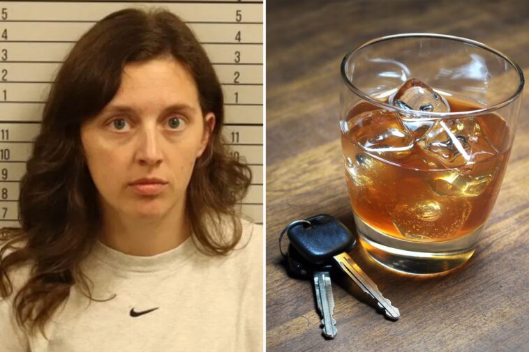 boozed-up-tennessee-mom-drives-suv-off-cliff-with-2-kids-inside,-landing-upside-down-near-train-track:-police