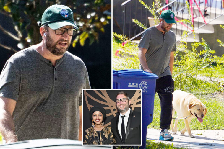 ilhan-omar’s-husband-spotted-for-first-time-since-dhs-raid-–-as-trump-questions-how-couple-can-afford-their-‘lovely-place-in-washington’