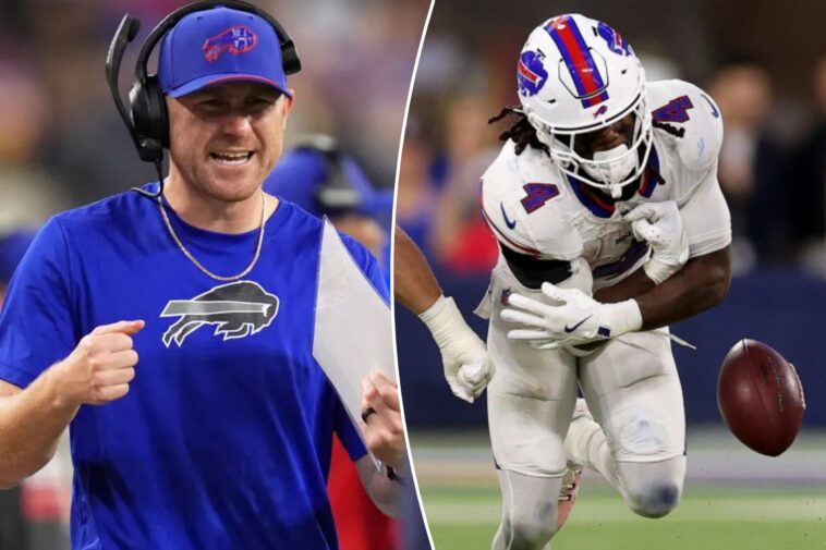 bills-coach-boldly-threatens-star-james-cook-of-‘consequences’-notice-as-fumble-issue-persists