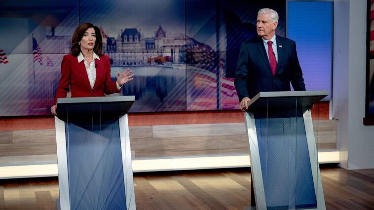 new-york-governor-debate-heats-up-as-blakeman,-hochul-spar-over-trump,-sanctuary-status,-ice-shooting