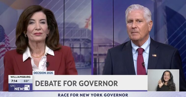 brutal-showdown:-republican-bruce-blakeman-torches-democrat-gov.-kathy-hochul-in-fiery-new-york-debate