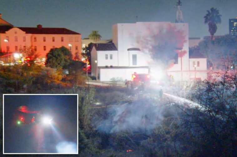fast-moving-wildfire-breaks-out-in-los-angeles-overnight-as-winds-rage