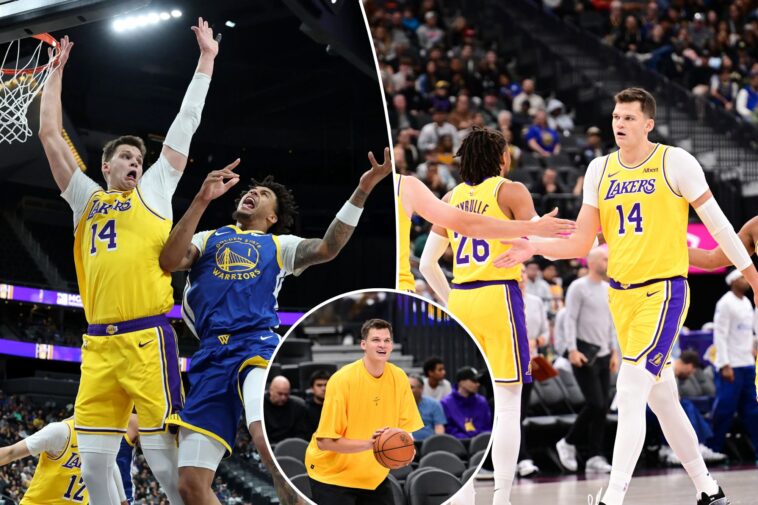 lakers’-walker-kessler-makes-immediate-impact-by-being-‘relentless’