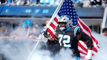 carolina-panthers-lineman-taylor-moton-overcame-bloody,-life-threatening-episode-and-now-he’s-back-at-practice