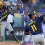 dodgers-barely-had-time-to-blink-before-brewers’-jackson-chourio-made-history