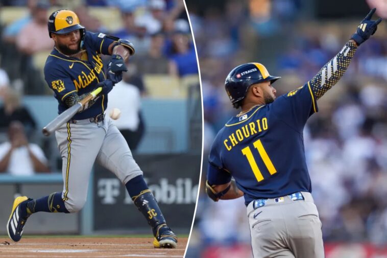 dodgers-barely-had-time-to-blink-before-brewers’-jackson-chourio-made-history