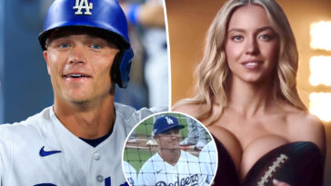 dodgers’-alex-call-gets-warm-reception-at-nlcs-after-controversial-‘soft-porn’-sydney-sweeney-ad-remarks
