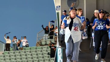 dodger-stadium’s-empty-seats-become-an-nlcs-storyline-of-their-own