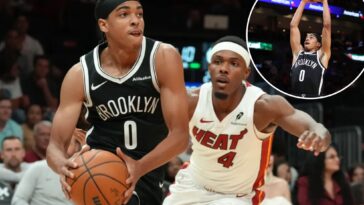 nets’-top-2026-draft-pick-mikel-brown-jr.-makes-long-awaited-nba-debut-after-ankle-injury