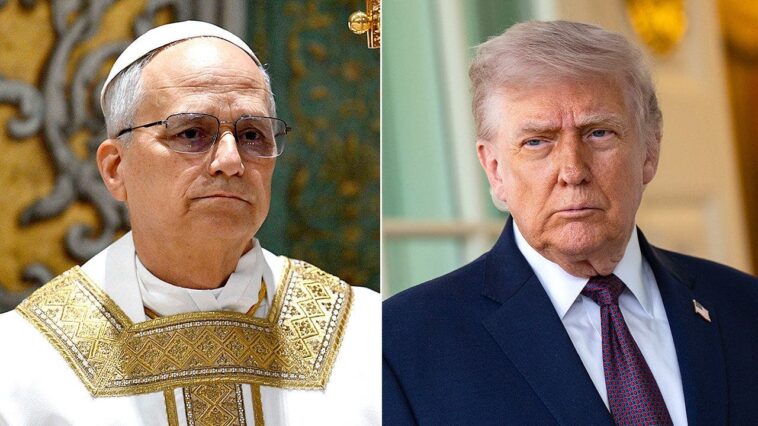 trump-wishes-pope-leo-speedy-recovery-after-lung-cancer-diagnosis,-speaks-highly-of-pontiff’s-brother