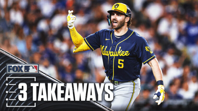 brewers’-back-to-back-hrs-dent-dodgers’-hopes:-3-takeaways-from-nlcs-game-3