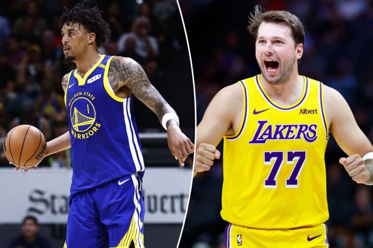 moment-warriors-rookie-learns-he’s-guarding-luka-doncic-goes-viral:-‘what-the-f–k’