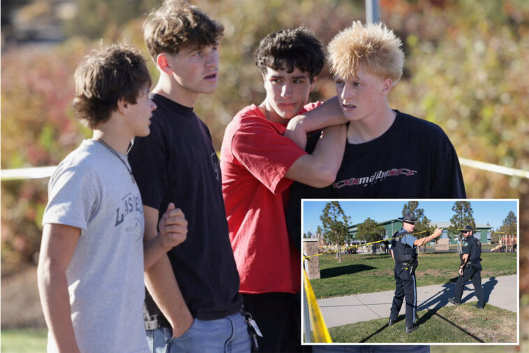 oregon-elementary-school-teen-gunman-fired-his-mom’s-shotgun-at-truck-before-rampage-that-left-3-kids,-teacher-dead:-report