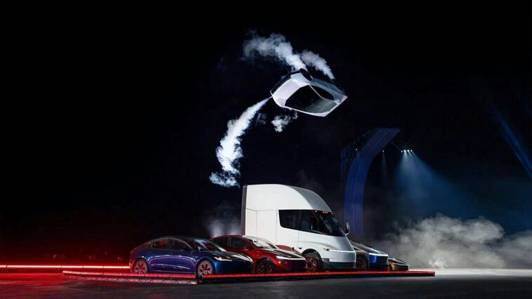 watch:-elon-musk-unveils-flying-car-in-mind-blowing-demonstration