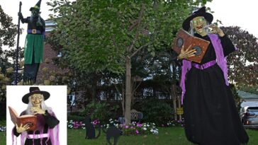 nyc-pols-call-on-amazon-to-pull-‘demeaning’-halloween-witch-animatronic-with-star-of-david-spell-book
