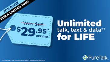 fox-readers-get-$30/month-unlimited-phone-plans-for-life-with-puretalk