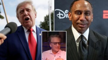 trump-has-‘great-dinner’-and-tours-white-house-ballroom-with-‘smart-people’-bill-maher-and-stephen-a.-smith
