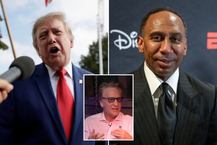 trump-has-‘great-dinner’-and-tours-white-house-ballroom-with-‘smart-people’-bill-maher-and-stephen-a.-smith