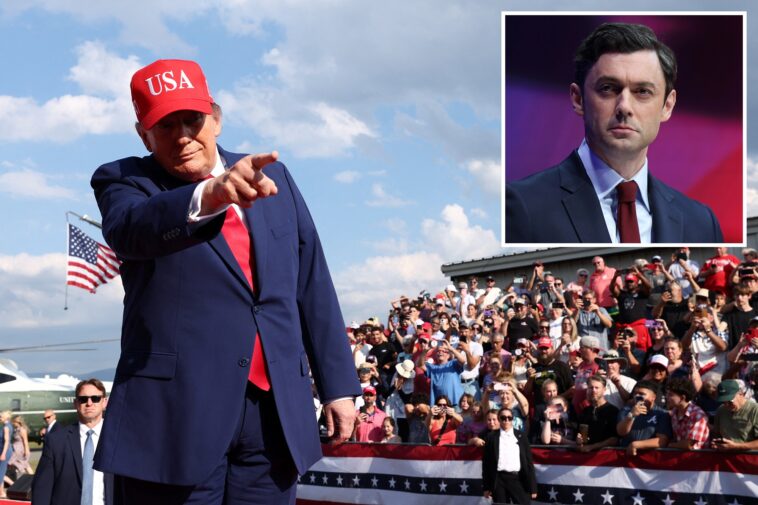trump-mocks-jon-ossoff-over-campaign-spending-on-makeup:-‘he-goes-full-bore’