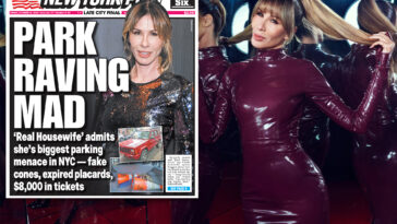 real-housewives’-star-carole-radziwill-vows-to-buy-‘every-copy’-of-the-post-front-page-exposing-her-scofflaw-parking