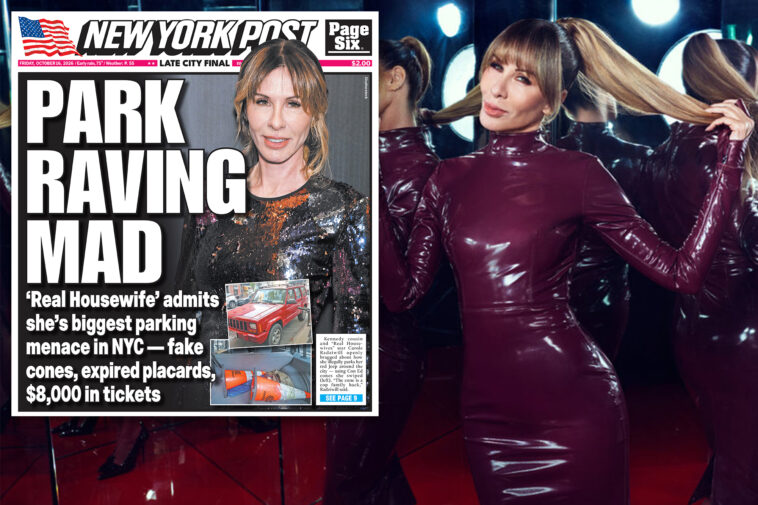 real-housewives’-star-carole-radziwill-vows-to-buy-‘every-copy’-of-the-post-front-page-exposing-her-scofflaw-parking