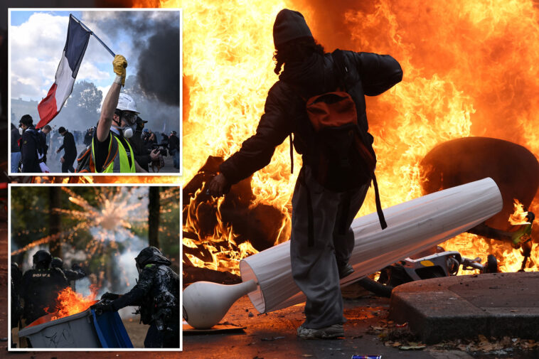 france-in-flames:-550,000-protesters-take-to-the-streets-as-macron-erupts,-‘let-them-come-and-get-me!’