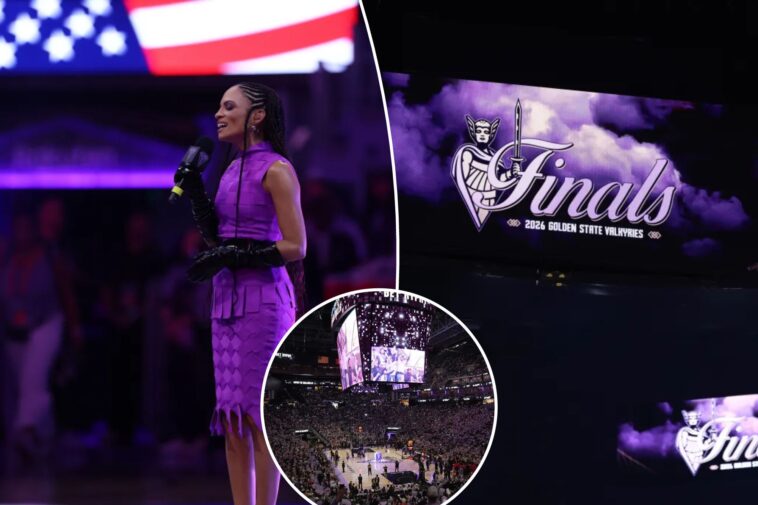 valkyries,-dream-head-for-locker-room-during-national-anthem-ahead-of-wnba-finals-game-1-thriller