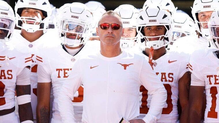 steve-sarkisian-vows-to-‘evaluate-everything,’-won’t-rule-out-benching-arch-manning-amid-texas’-two-game-skid