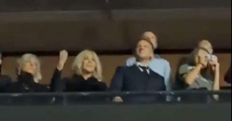 let-them-eat-cake!-macron-goes-to-celine-dion-concert-as-paris-burns