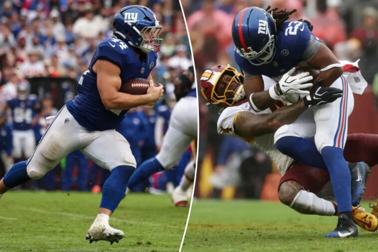 cam-skattebo-loses-starting-spot-to-najee-harris-in-giants-shakeup