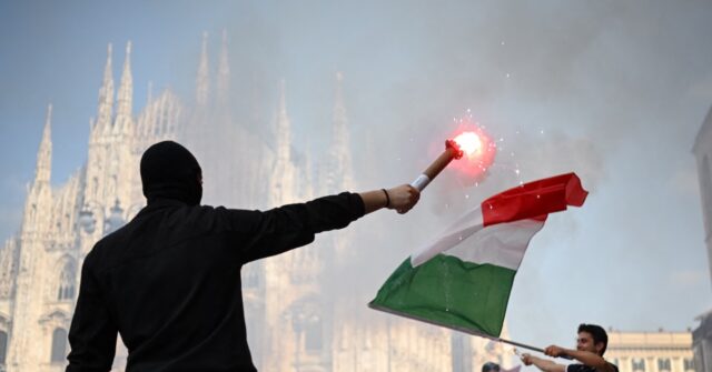 dozens-arrested-after-multicultural-riots-outside-of-milan’s-duomo-cathedral