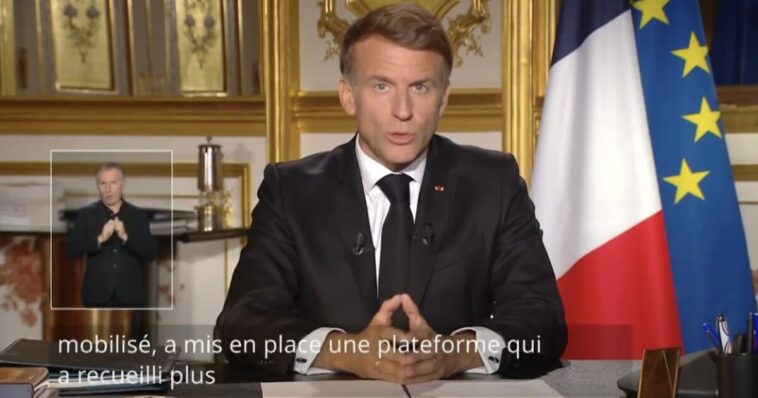 macron-blames-french-citizens-for-islamo-marxist-riots-in-weak-address-to-nation-(video)