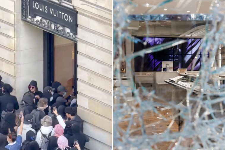 french-rioters-target-louis-vuitton,-hermes-and-apple-stores-—-as-lux-brands-hire-their-own-guards