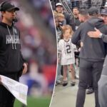 klint-kubiak’s-pregame-hug-with-dad-gary-adds-a-family-touch-to-raiders-bills