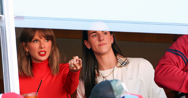 watch:-caitlin-clark-joins-taylor-swift-to-cheer-on-travis-kelce-at-chiefs-game