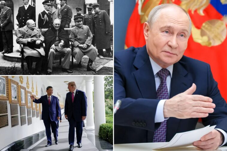 putin-wants-summit-with-xi,-trump-to-be-redux-of-yalta,-which-divided-up-world-after-wwii:-report